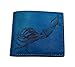 Mayan Corner - Squid handmade wallet, custom genuine leather wallet, Ocean animal gift ideas