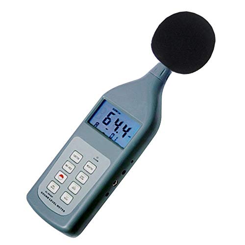 NGHSDO Sonometro Handheld Profesional de Sonido Digital inalámbrica Nivel de Ruido del probador del Metro 30~130dB Rango;USB Bluetooth Decibelimetro