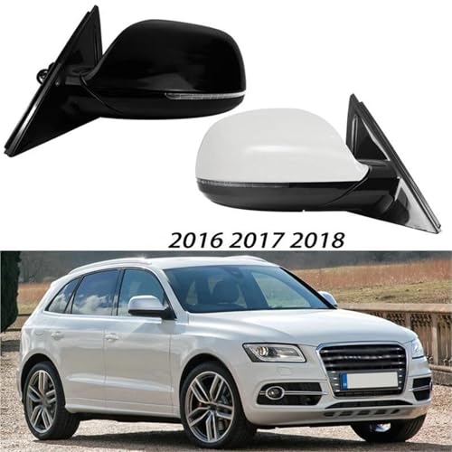 Rétroviseur extérieur rabattable 11 fils pour réparer le miroir cassé de votre Q5 2016