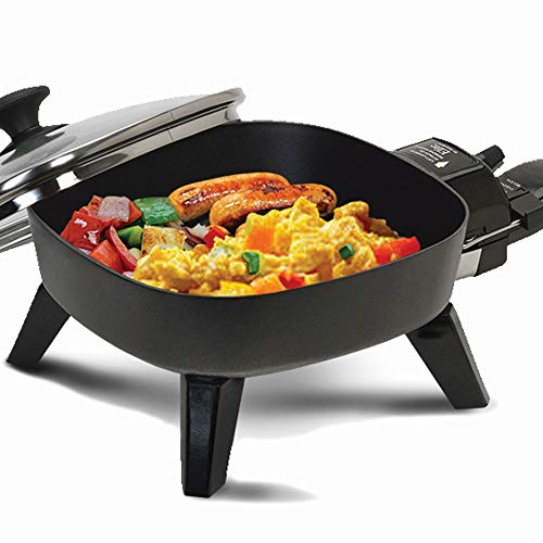 image for Continental Electric Continental CE23721 Small Electric Grill, Black, 