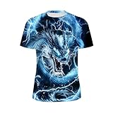 GANMP T-Shirts for Men Women 3D Printed Casual Tees Shirt Short Sleeve T Shirt X-Large