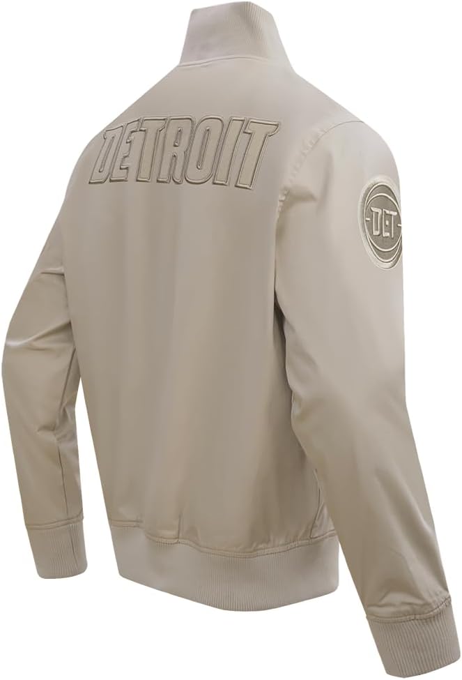 Pro Standard Mens NBA Neutral Twill Jacket - Image 2