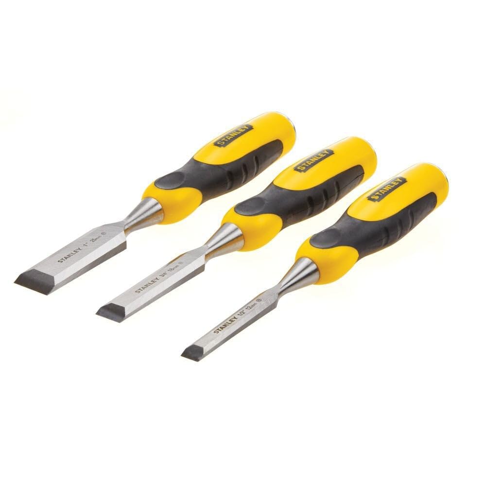 Stanley16-3003-Piece Chisel Set-3PC WOOD CHISEL SET