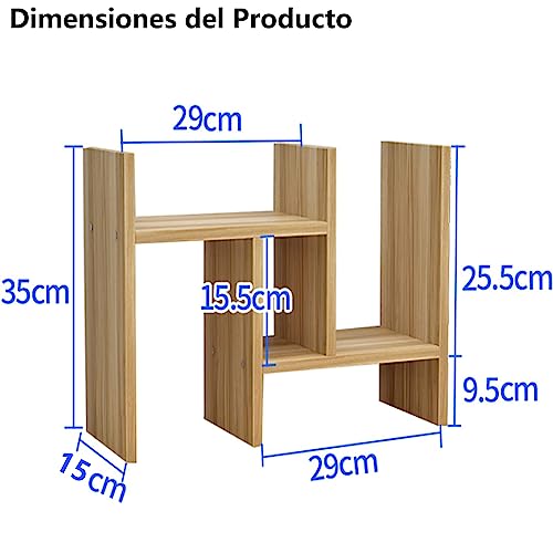 La Mejor review de Librero para escritorio los 7 más buscados. 17 Imagen adicional
