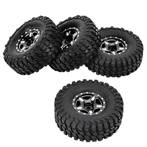 Roues RC Axial SCX24 en caoutchouc durable pour modèles 90081 AXI00001