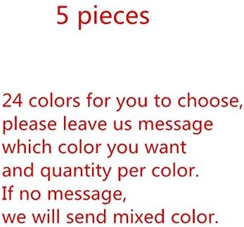 Xuccus 5 piezas 3 79in98in 24 colores encaje Nylon Coil Zippers DIY Sastre Herramientas de costura Accesorios de prendas de vestir cremalleras