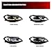zhenusmeilo LED Headlights Compatible For VW Golf MK7.5 TSI TDI Variant Halogen 2017-2020 [not Fit GTI/GTD/Rline/MK7]