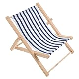 Décoration de chaise de plage en bois : style méditerranéen, de chaise de plage, ajoutant une atmosphère artistique à la décoration maison, accessoire de chaise de plage