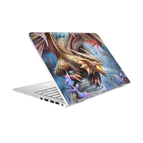 Autocollant vinyle anti-rayure Dragon Clan pour HP Spectre Pro X360 G2