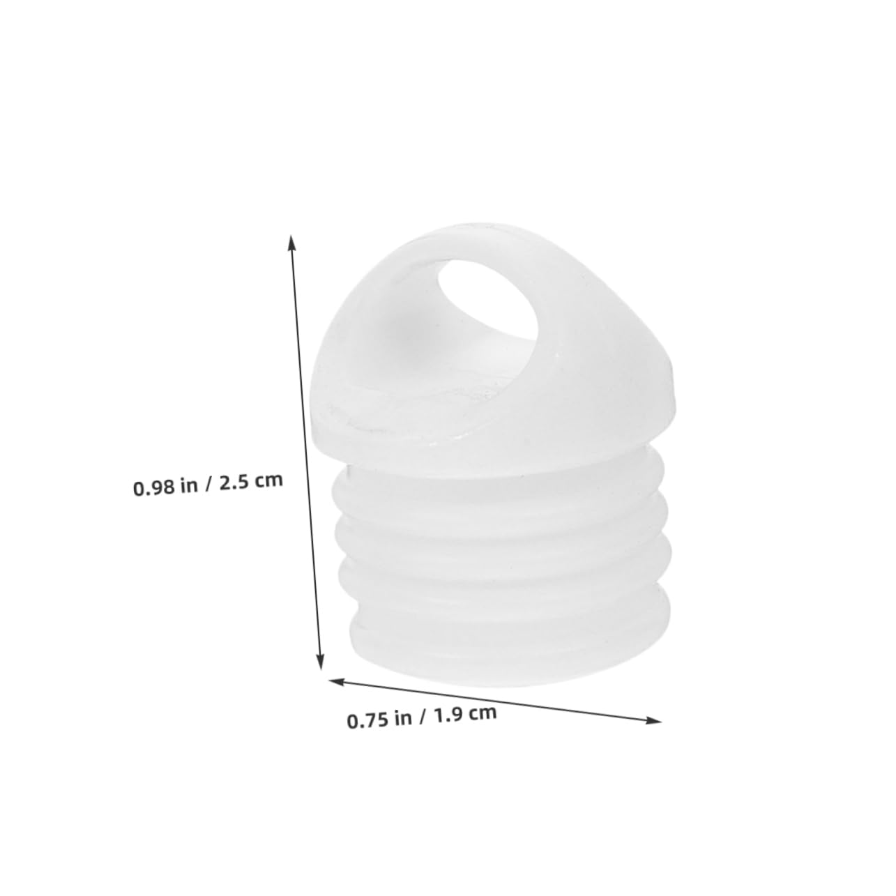 Ipetboom 6pcs Rubber Drain Stopper for Mop Buckets Sealing Plug Replacement for Laundry Drain and Tubing End Caps Enhances Cleaning Efficiency Easy Maintenance Compatible with Various