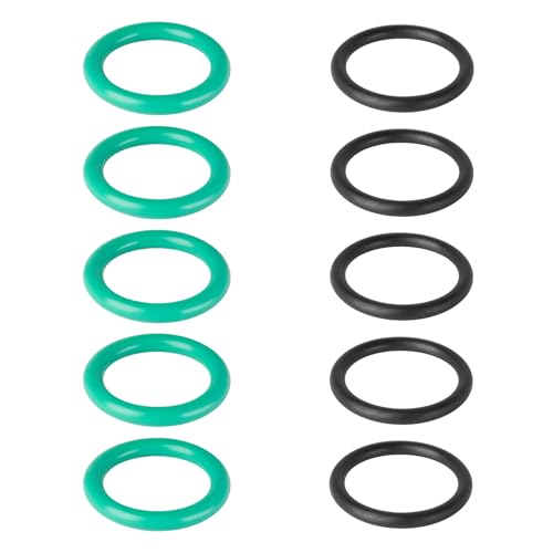 10 PCS M29517 Oil Pump Pickup Tube Seals Compatible with LS Engines 4.8, 5.3, 5.7, 6.0, 6.2,LS1, Premium Rubber 12584922 Oil Pump O Ring, Oil Pickup Tube Ring Replacement for LS to Prevent Oil Leakage