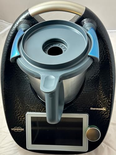 Thermomix TM6 2024 - Libro de cocina con accesorios Cookidoo® (P by EDV-Direkt24), color negro diamante