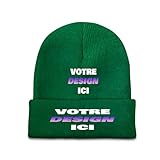 【Facile à ersonnalisable】Créez votre propre design en ajoutant du texte, un logo ou une image. Nos bonnets personnalisés sont simples à personnaliser, parfaits pour exprimer votre individualité ou promouvoir votre marque avec style.