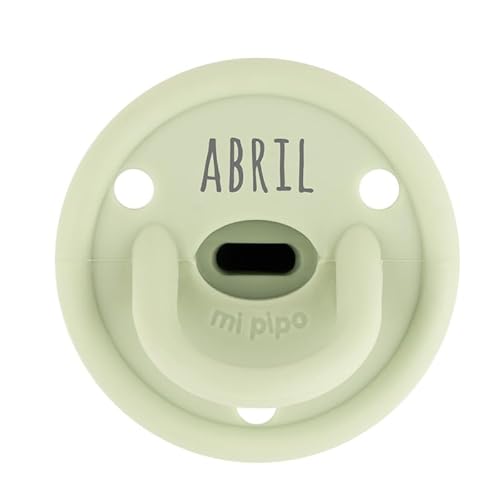 Mi Pipo - Chupete Personalizado Gummy | Chupete Bebe Silicona, Tetina Fisiologica, 0-36 Meses | Personalizado con Nombre, Suave, Cómodo | Seguro, Libre de BPA, Fácil de Limpiar | Color Verde Soft Mi Pipo - Chupete Personalizado Gummy | Chupete Bebe Silicona, Tetina Fisiologica, 0-36 Meses | Personalizado con Nombre, Suave, Cómodo | Seguro, Libre de BPA, Fácil de Limpiar | Color Verde Soft