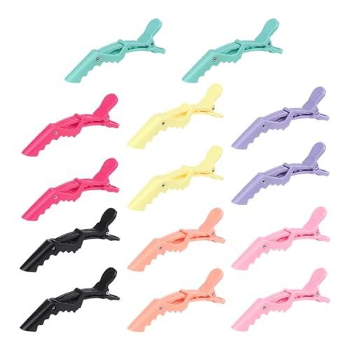 Confezione Da 14 Fermagli Per Capelli In Coccodrillo, Fermagli Per Capelli Semplici In Tinta Unita, Fermagli Per Capelli Da Donna, Fermagli Per Capelli, Accessori Per Capelli