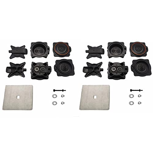Kit de reparación de bomba de aire para diafragma de fosa séptica 100-120 y repuesto 80PD000040