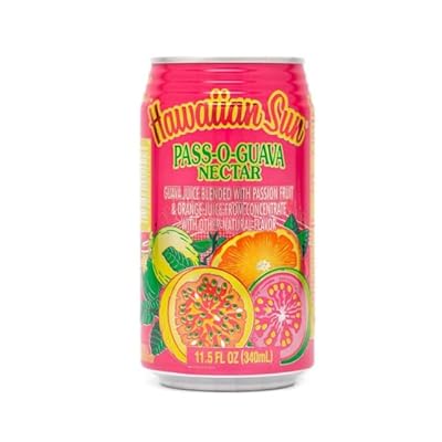 Hawaiian Sun Tropical Guava Nectar Variety Pack 12 Armenia Ubuy