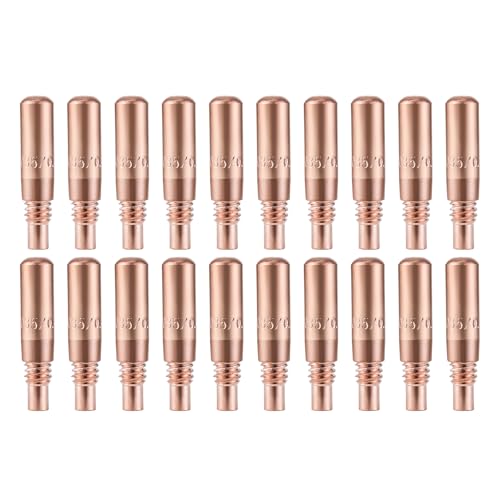 Welding Knight MIG Welding Contact Tips .035"(0.9mm) for Miller MDX Series MIG Gun Use with Miller MDX Diffuser D-M100 D-M250 T-M035 (20-PK)