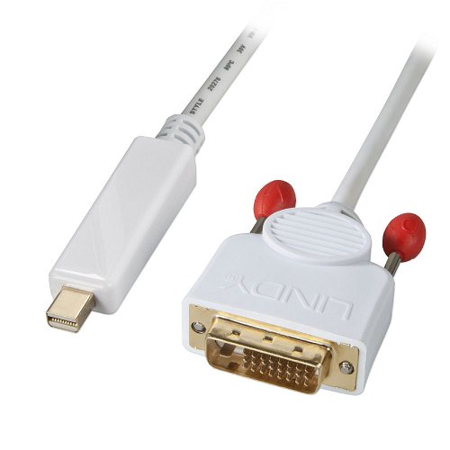 Image of LINDY Mini DisplayPort to DVI-D Adapter Cable, 2m