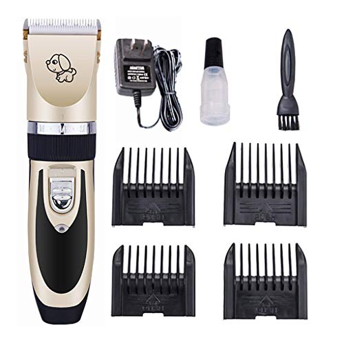 Dog Shaver Clippers Low Noise Rechargeable Cordless Electric Quiet Hair Clippers