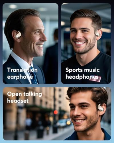 Image of Paekole AI Translation Earbuds Real Time, Translator Earbuds 198 Languages | Real time translation earbuds with 198 languages, AI translator for travel, meetings, audifonos traductores ingles espanol