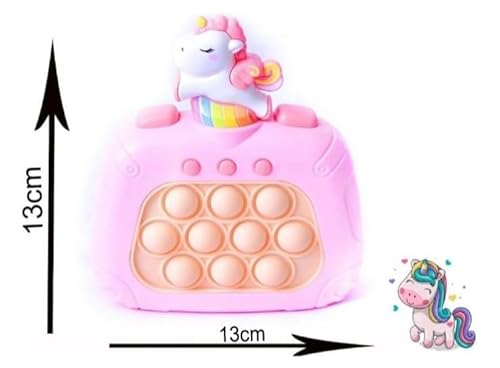 Pop It Eletrônico Fidget Brinquedo Interativo Jogo da Memória De Apertar Anti Stress Luzes Vermelha