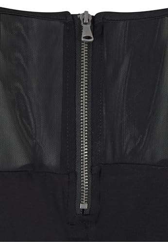 Urban Classics Ladies Tech Mesh Long Jumpsuit Donna Tuta Nero Xxl 95% Viscosa, 5% Elasthane - 9