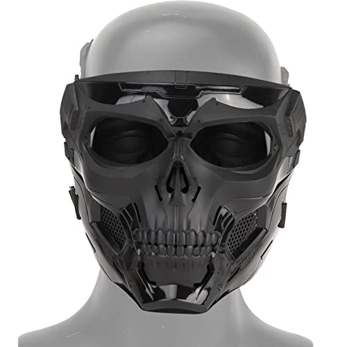 Fancyes de, Cheio s Crânio com Óculos de Proteção Resistente Ao, halloween de Adereços, Preto