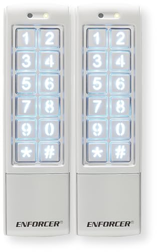 Clavier d'accès numérique étanche style mullion avec double relais et codes programmables - 2