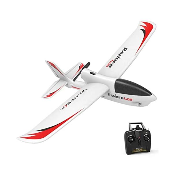 AWEHIRU Gettesy Segelflugzeug Ferngesteuert, 2.4Ghz 4CH RC Flugzeug Spielzeug mit Xpilot Gyroskop für Anfänger, Flieger mit Einer Spannweite von 400mm - RTF – Bild 3