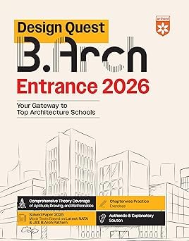 Image of Arihant B.Arch Entrance Exam 2026 | NATA and JEE B.Arch Preparation Guide | Aptitude, Drawing, Mathematics, Previous Year Solved Papers 2025 & Mock Tests | Architecture Entrance Study Material | English Medium Paperback - 16 July 2025