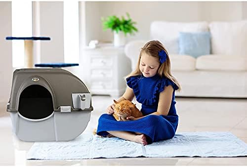 Omega Paw Self Cleaning Litter Box — bottom and base construction detail
