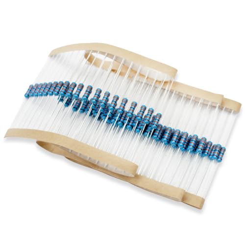 Innfeeltech 100 Pcs 1/2W 1% Tolerance 330K Ohm Metal Film Resistor Resistance for DIY Project and Experiments