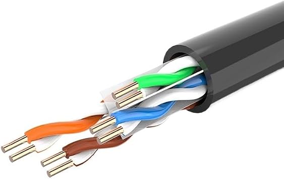 CAT6 イーサネットネットワークケーブル UTP RJ45 ラウンドフラットツイストペアパッチコードコンピュータ PC インターネットルーター 10 メートル 15J,15m