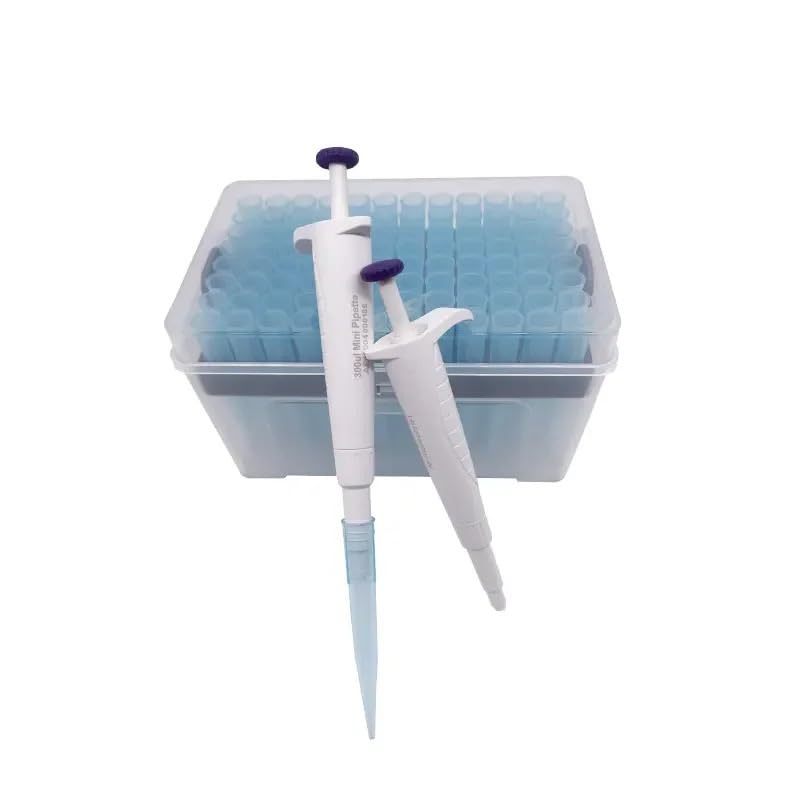 Nuova mini micropipetta da laboratorio 25ul/50ul/75ul/80ul/100ul/200ul/300ul Pipetta a volume fisso Micropipetta Mini pipetta(25)