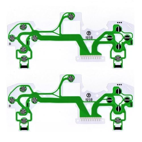 Genérico Pelicula Conductora Flexible - Reparación Joystick Botones Mando - PS4 - JDS-050 / JDS-055 - Lote De 2 Unidades
