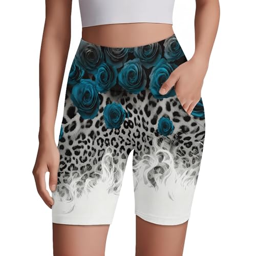 Pantalones cortos de gimnasio opacos Amzbeauty de cintura alta que estilizan tu silueta