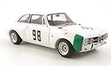 Bauart : Fertigmodell Alfa Romeo Giulia GTAm, No.98, Hezemans, Monza, 1970, Modellauto, Fertigmodell, Auto Art 1:18
