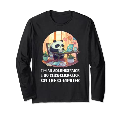 Soy un administrador, I Do Click-Click-Click Manga Larga