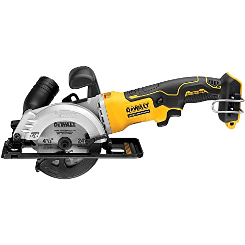 dewalt scie circulaire xr 18v livré sans batterie ni chargeur multi matériaux 115 mm dcs571nt xj