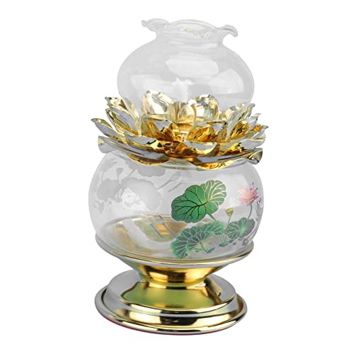 Artibetter Lámpara De Buda Loto Colorido