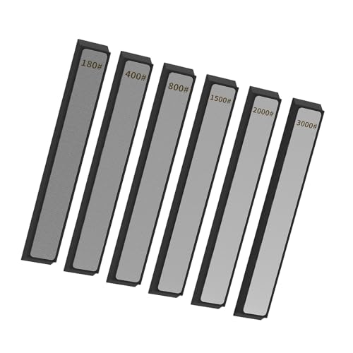 Piedra de afilar con base antideslizante de grano 180/400/1500/3000, afilador de piedra de afilar premium para cocina