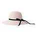 Produktbild Panamahüte Faltbare Wide Brim Sun Visor Cap UV UPF 50 Beach-Hut-Damen Sonnenhut Faltbare Wide Brim Floppy Strohhut Mit Reizendem Band-Bogen, 6 Farben (Color : Pink, Size : 46-58cm)