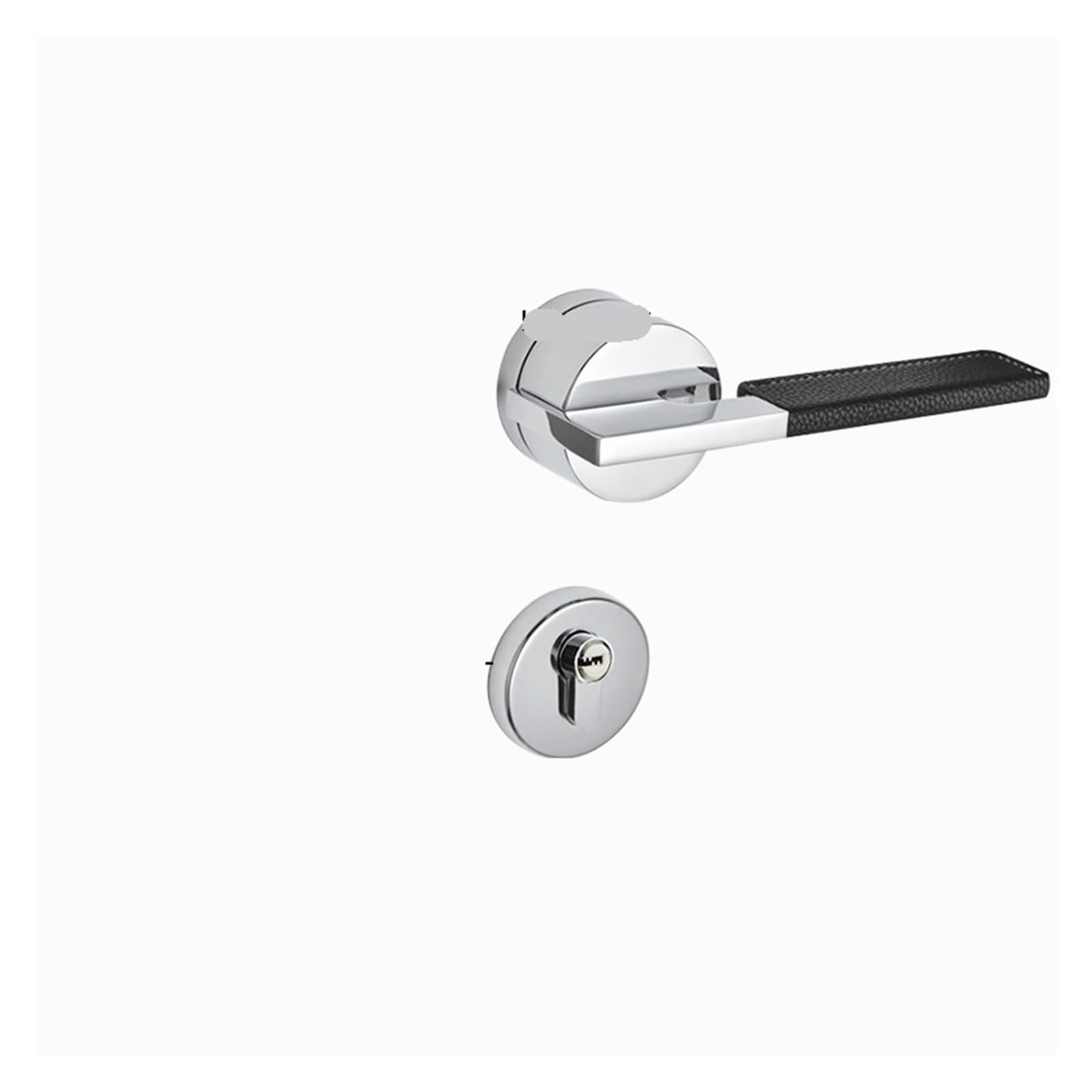 Serrure magnétique en alliage de zinc silencieuse chrome black