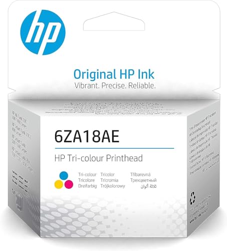 Hp 6Za18Ae, Testina Di Stampa Originale Hp, Compatibile Con Stampanti Hp Ink Tank 100/300/400, Hp Smart Tank 300/400, Tricromia