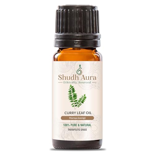 100% Pure Curry Leaf Essential Oil for Aromatherapy, Gifts, Diffusers, Home Care & DIY - 15 ML