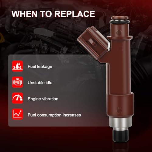 ANGLEWIDE Fuel Injectors Sets Fit for Lexus/for Toyota 05-09 842-12334 8Pcs by ANGLEWIDE - Used condition - Image 6