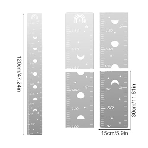 Gráfico de crecimiento de pared que soluciona marcas en puertas 6
