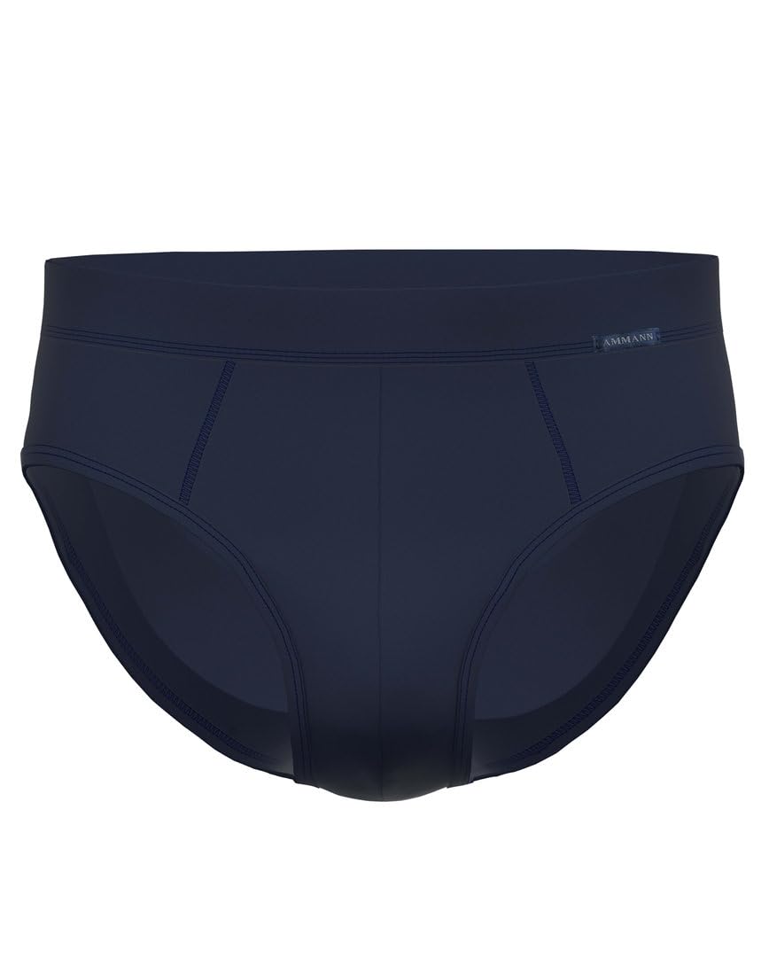 Ammann Feinripp Premium Slip - Calzoncillos (6 unidades), azul noche (night blue), M