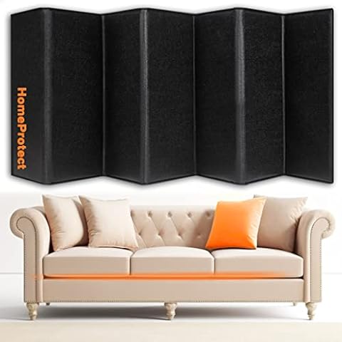 HomeProtect Couch Cushion Support for Sagging Cushions : Under Couch Cushion Replacement - Couch Saver for Sagging Furniture 66”x17”Extra Thick ABS Board Cover